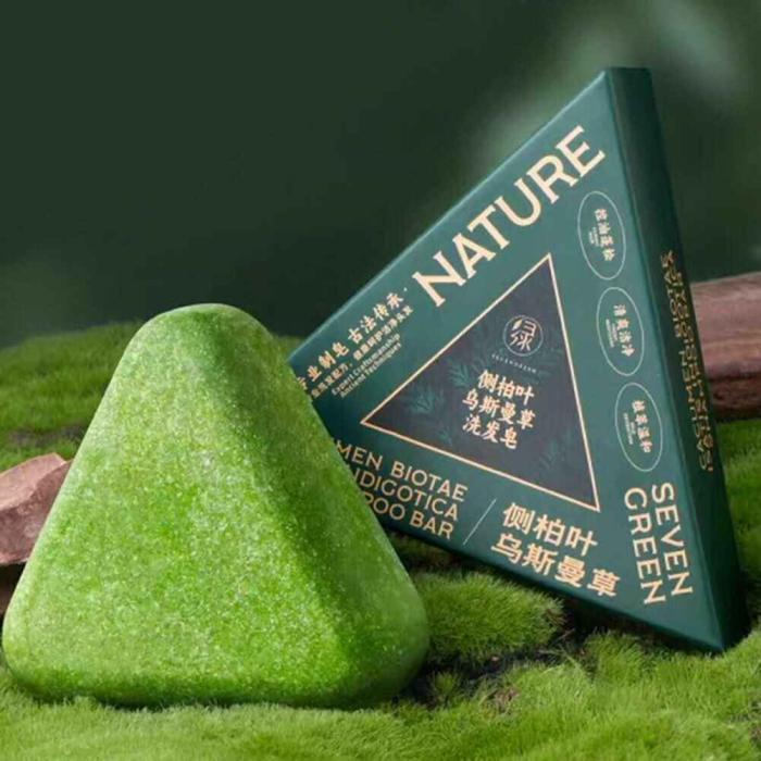 3 pcs Nature Triangle Shampoo Bar